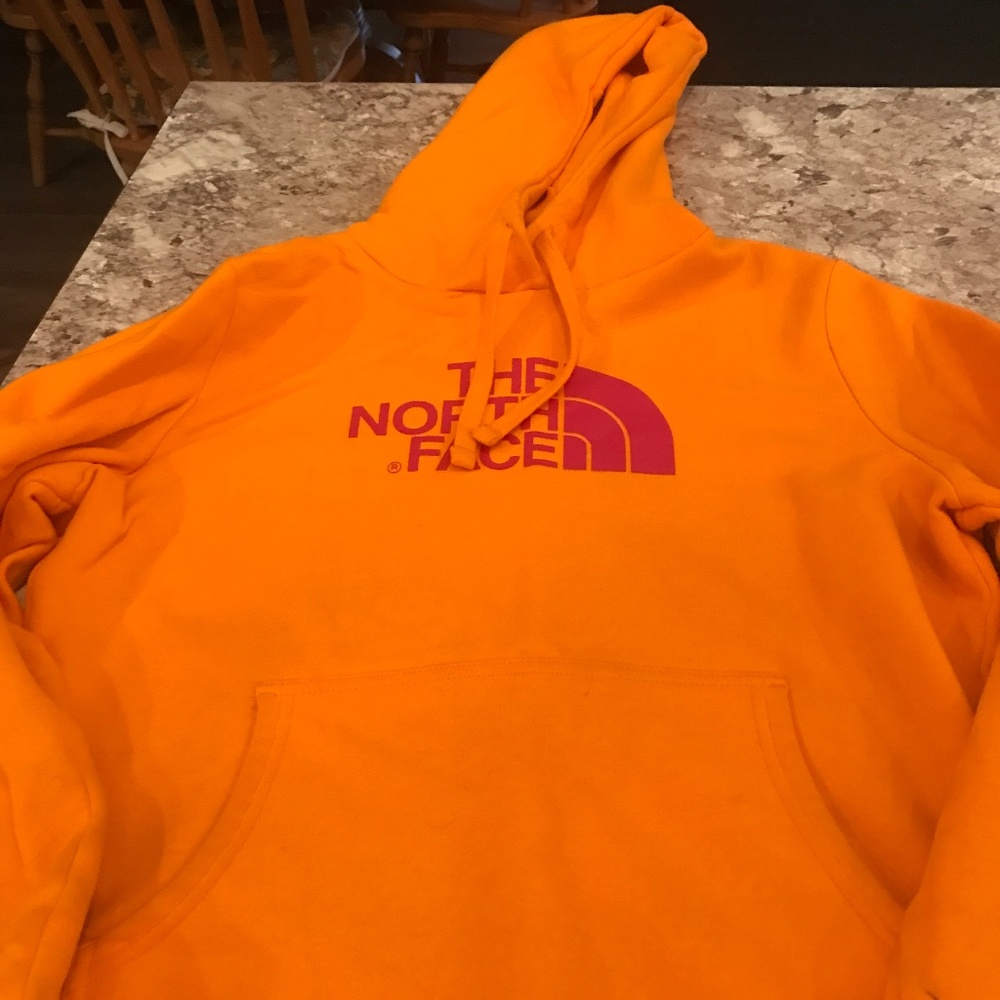 North Face sweatshirt